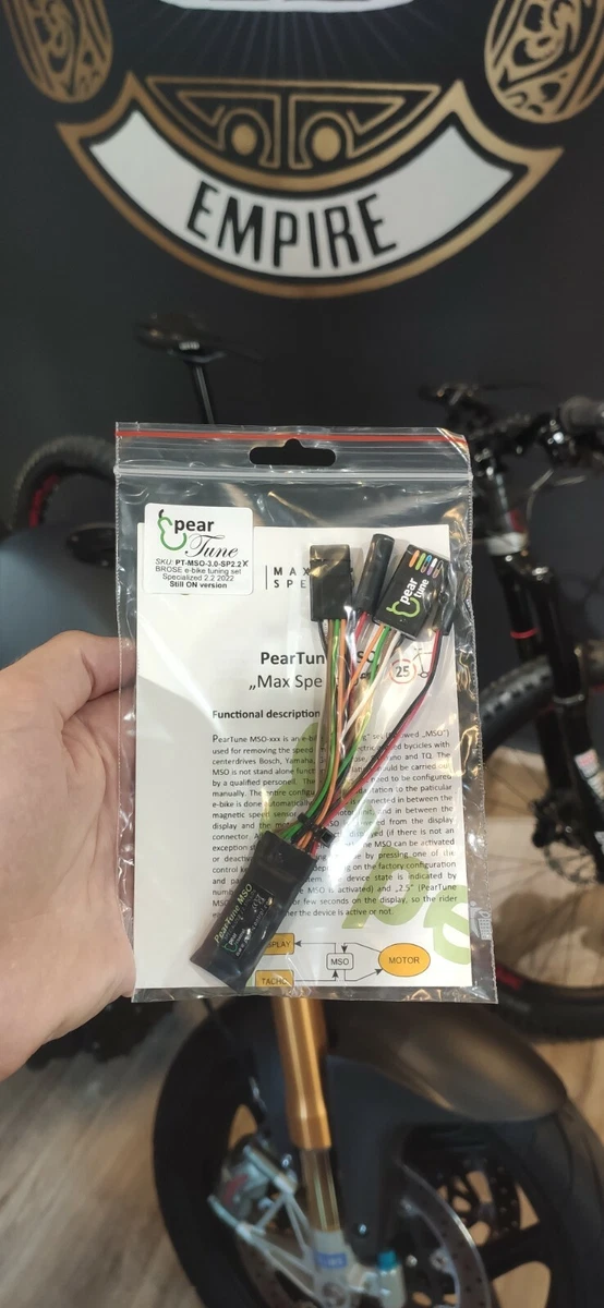 Brose SPECIALIZED 2.0E 2.1 2.2 motors PearTune 4.0 Tuning kit
