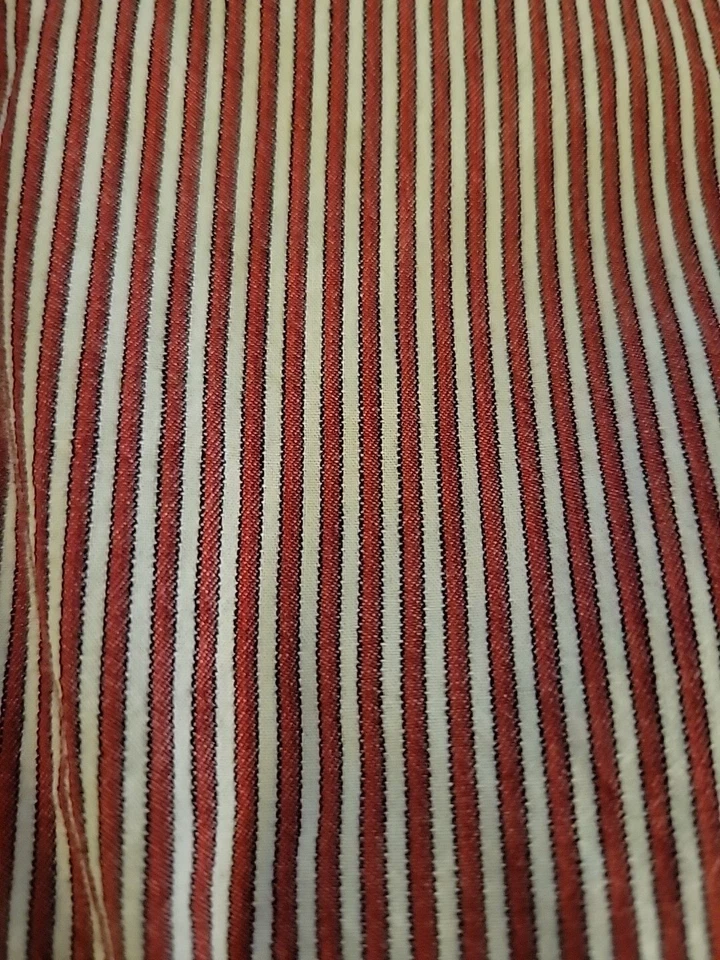 Bristol & Bull Shirt Mens Large Stripped Plasley Western Preppy - Image 4 of 4