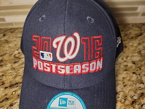 Washington Nationals Hat Cap New Era MLB Baseball 9forty Adjustable 2016 mens - Picture 2 of 12