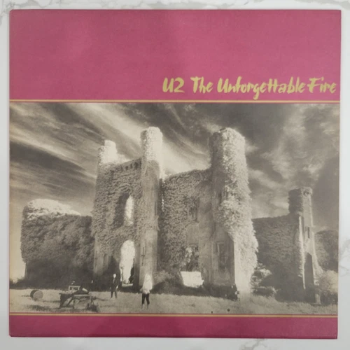 U2 - The Unforgettable Fire Vinyl LP - 1984 First Press - Island 90231-1