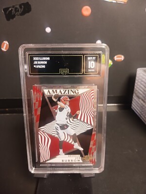 2022 Illusions Joe Burrow #A-1 Amazing GMA GRADED 10 | eBay