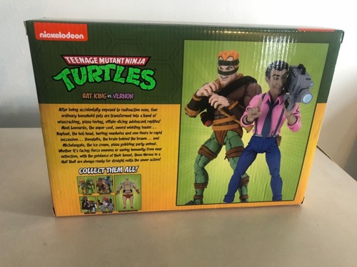 NECA TMNT Rat king vs Vernon Target Exclusive 2 pack Nickelodeon ย ๐ฅ๐ฅ๐ฅ๐ฅ - Picture 4 of 6