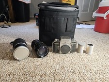 Exakta Varex VX Jhagee Dresden Camera set USSR Occupied