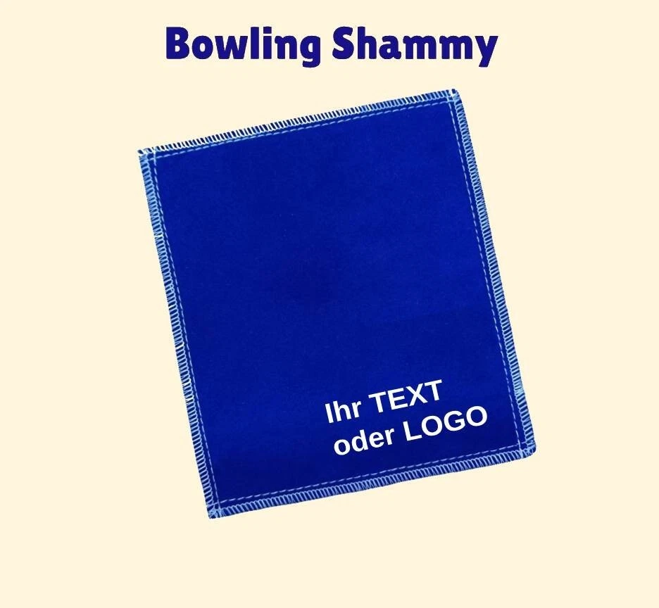 Custom Bowling Leather Shammy With Your Logo, Personalised Bowling - Image 4 of 4