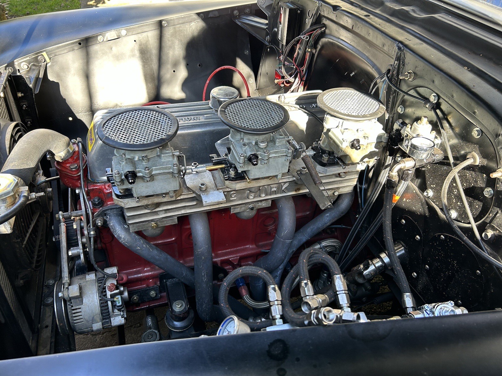 McGurk intake manifold And Carbs for 235 261 Chevy Inline 6 eBay