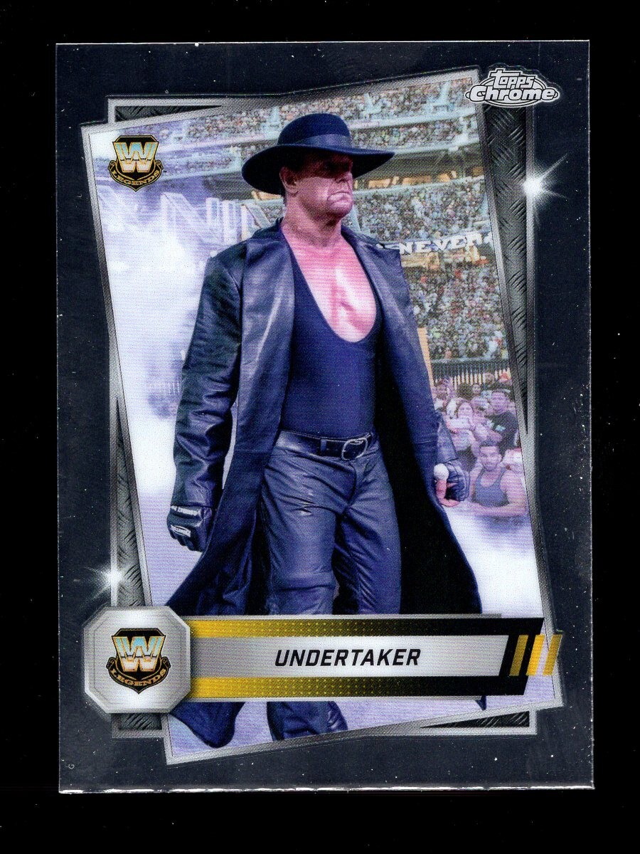 2025 TOPPS CHROME WWE #21 UNDERTAKER | eBay