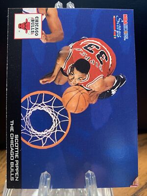 1993-94 Hoops Scoops Scottie Pippen #HS4 Chicago Bulls | eBay