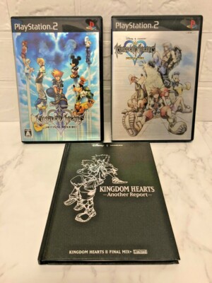PlayStation2 KINGDOM HEARTS Another Report & FINAL MIX & FINAL MIX II Japanese