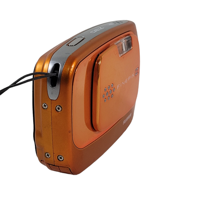 DEFECTIVE Fuji Finepix Z30 Digital Camera No Charger Orange 2 GB