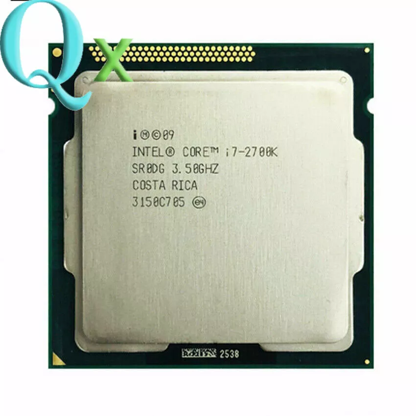 2nd Gen Intel Core i7-2700K LGA 1155 CPU Processor Quad Core 8 2nd Gen Intel Core i7-2700K LGA 1155 CPU Processor Quad Core 8