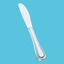 Pfaltzgraff PEARL Stainless Silverware Everyday 18/0 Bead Flatware Dinner Knife