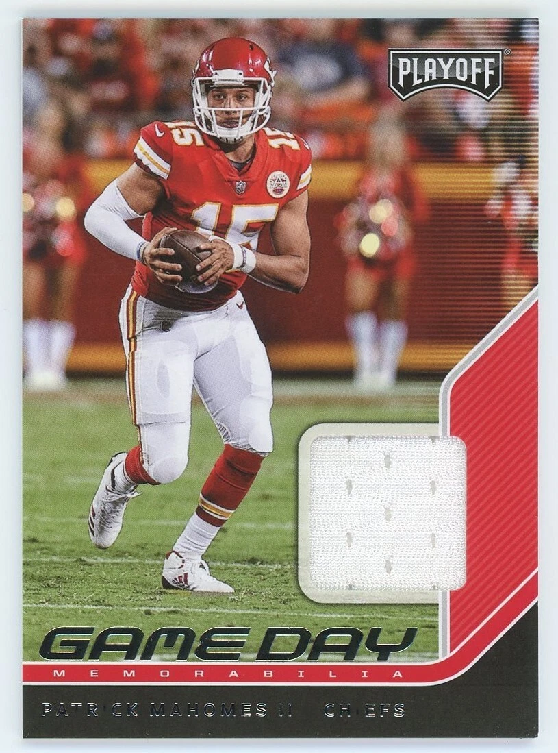 Patrick Mahomes trading card