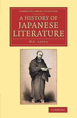 A History Japanese Literature W. G. Aston Paperback Cambridge Uni… 9781108081061