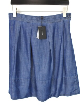 COP COPINE Ziploc Rock Damen EU42 Denim Skater Plissee
