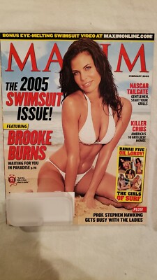 Brooke Burns - Maxim Magazine - Swimsuit Issue - February 2005