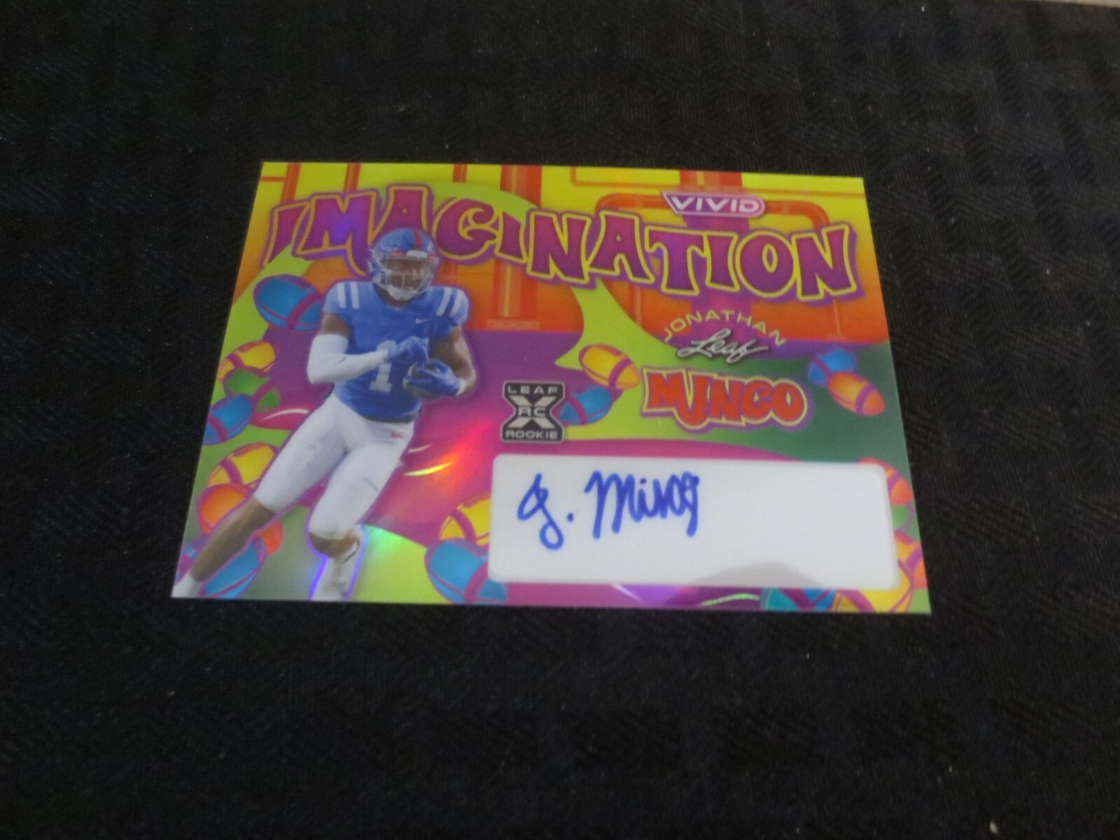 2023 Leaf Vivid Imagination Jonathan Mingo Autograph 3/10