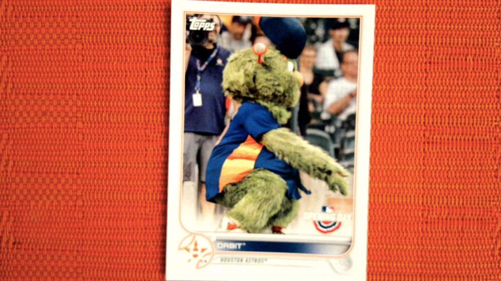 2022 Topps Opening Day Mascots Set #M-9 Orbit