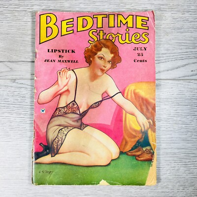Bedtime Stories Pulp July 1935 Volume 3 Number 9 Pep Spicy