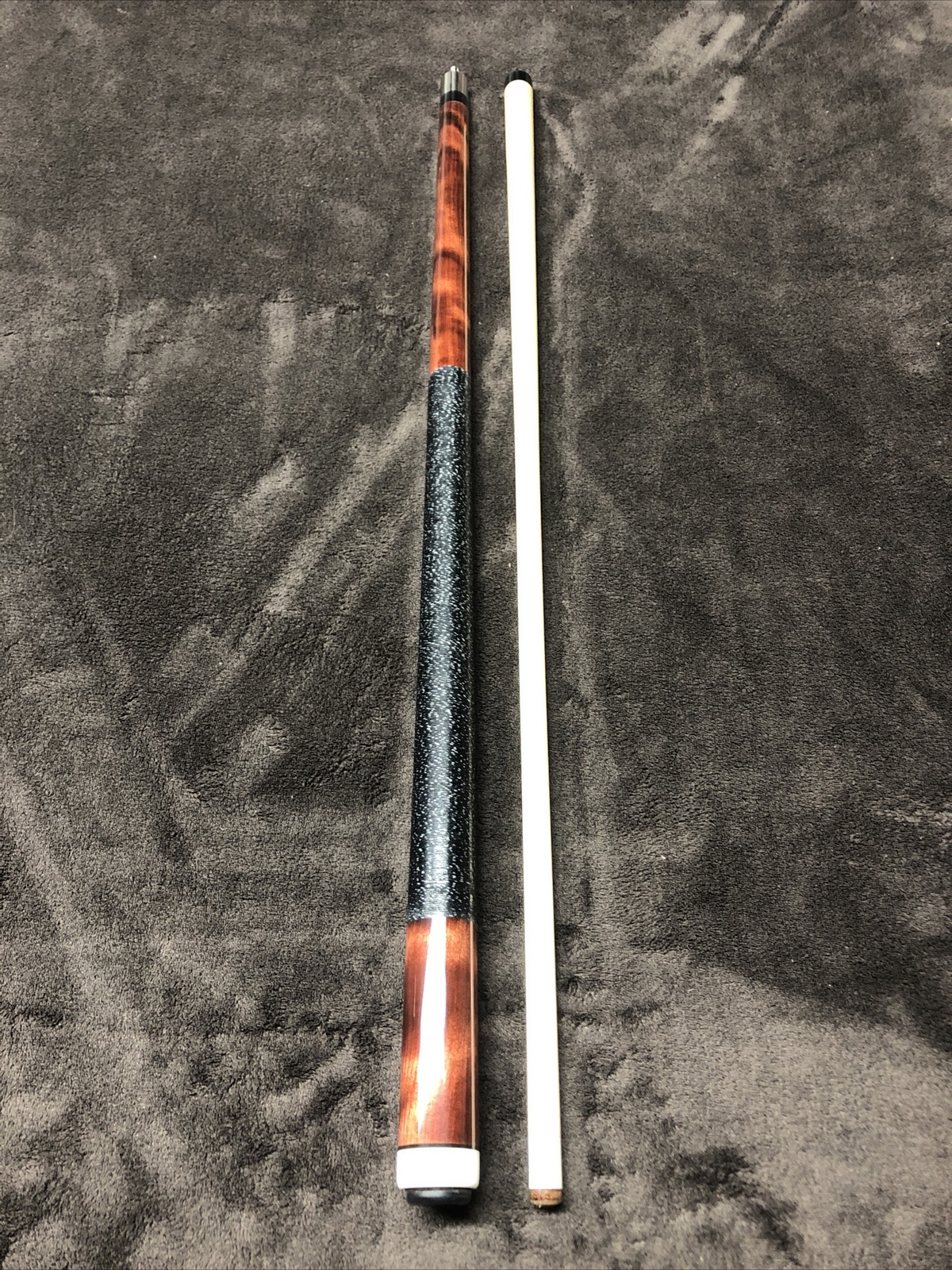 Stick | Joss Red Stained Incredibly Figured Wood Pool Cue Stick | Joss Red Stained Incredibly Figured Wood Pool Cue