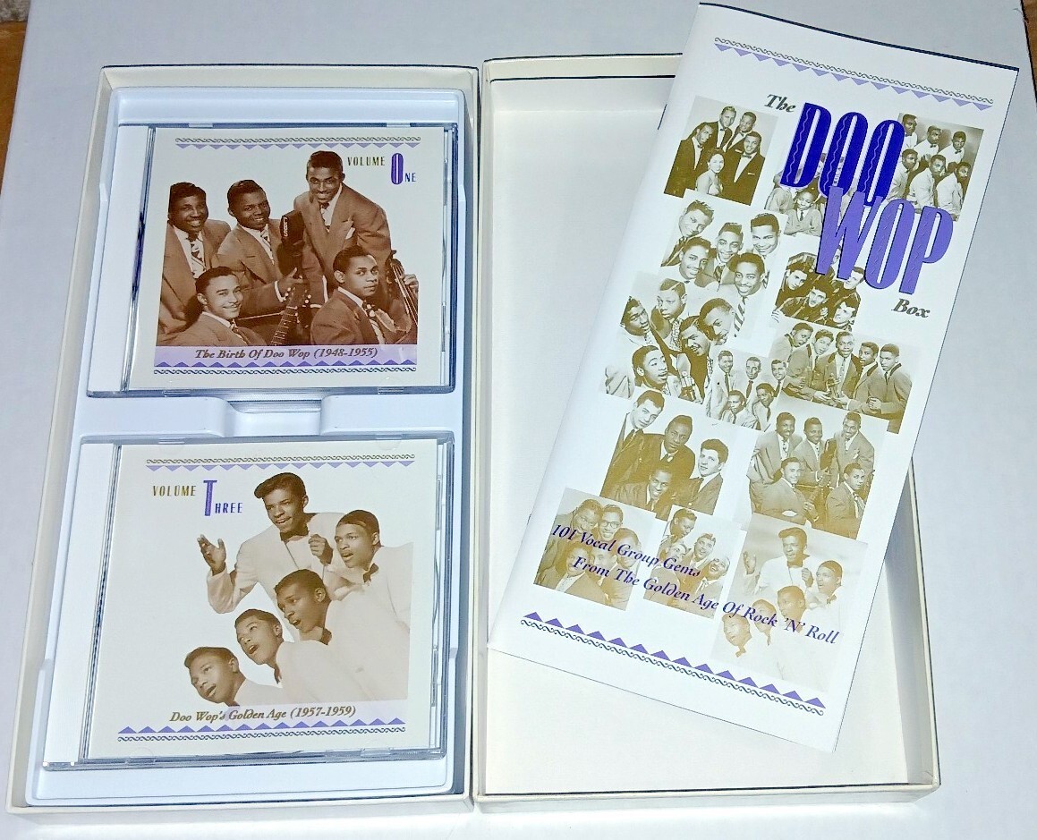 THE DOO WOP BOX-101 VOCAL GEMS FROM THE GOLDEN AGE OF ROCK N ROLL