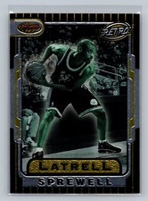 1996 Bowman's Best Retro Latrell Sprewell #TB14 Golden State Warriors