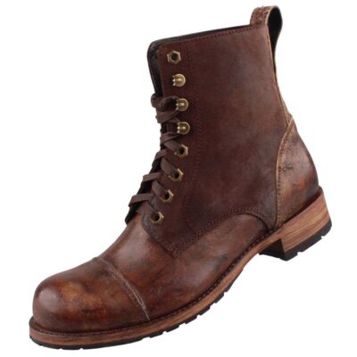 Leather Boots Braune Winterstiefel Herren Leder Vero Cuoio Herren