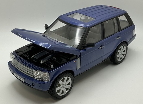Land Rover Range Rover 2003 escala 1:25 azul welly raro hallazgo nuevo - Imagen 7 de 15