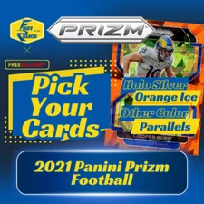 2021 Panini Prizm NFL Silver & Ice Parallels Complete Your Set Pick Rookie PYC