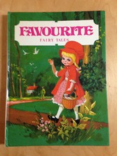 Vintage lot of 5 Fairy Tale hardcover books from the 50's 60's 70's