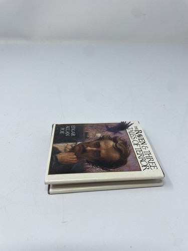 Edgar Allan Poe Raven Three Tales of Terror 1989 Miniature Pocket Book Poetry - Picture 5 of 8