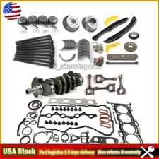 G4KJ Engine Rebuild Overhaul Crankshaft Kit Suitable for Kia 4-Door Sorento US