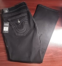 True Religion Ricky Relaxed Straight Jeans Me...