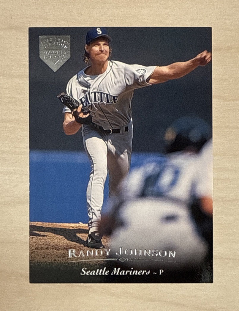 RANDY JOHNSON - 1995 Upper Deck ELECTRIC DIAMOND - #112 - SEATTLE MARINERS