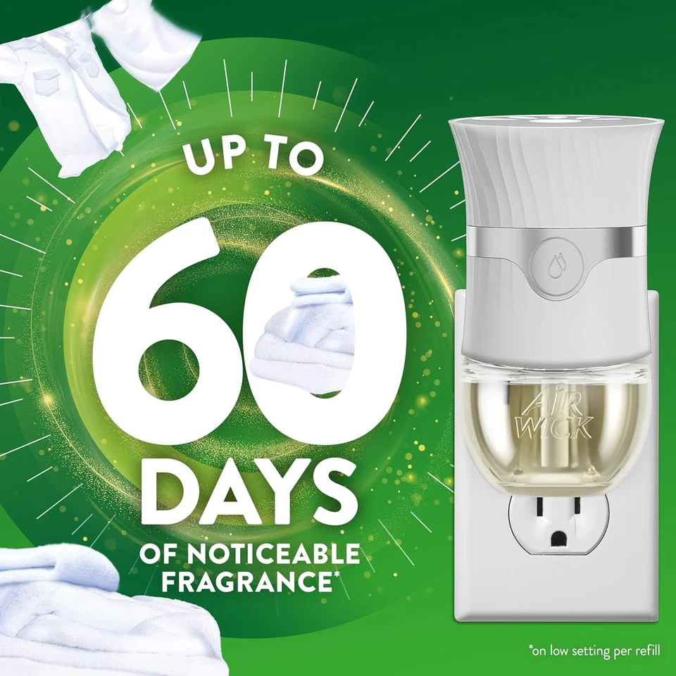 Air Wick Scented Oils 0+10 Fresh Linen Transparent - Image 2 of 4