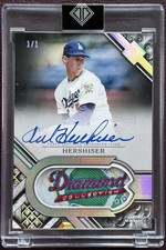 Orel Hershiser 2025 Topps Transcendent “Diamond Collection” GU Patch Auto 1/1