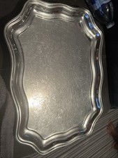 Sliver Plated Serving Tray 40cm By 30cm