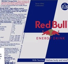 Red Bull Energy Drink 12 x 473ml Cans Original Formula Bulk Pack UK