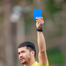12 Pcs Game Warning Cards Soccer Referee Kitreferee Set Professional Pvc