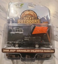 Greenlight Great Outdoors S4 2008 Jeep Wrangler Rubicon Rare Damaged Mispack-New