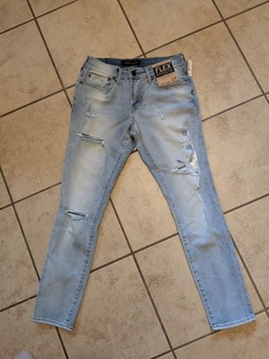 Aeropostale 27/28 Men's Jeans NWT Y2K Super Skinny Flex Effects Tag $59