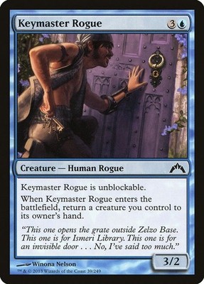 2013 Magic: The Gathering: Gatecrash - Keymaster Rogue (#39, C, Near Mint)