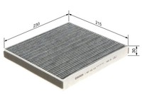 Innenraumfilter Bosch 1 987 432 319 Aktivkohlefilter FüR Lexus LS SC GS 300 430