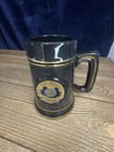 Kirkwood Community College Black Gold Ceramic Beer Stein Mug Founded 1966 — photo 2