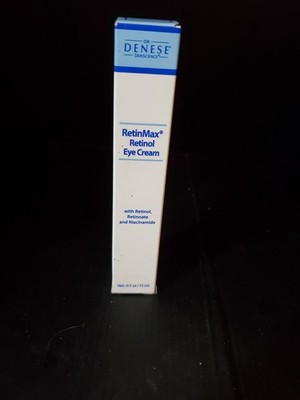 Dr Denese Retinmax Retinol eye cream 0.5 oz New In Box