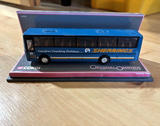 Corgi Original Omnibus Shearings Van Hool Alizee Coach Model 42701