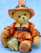 Cherished Teddies Miles I m Thankful For A Friend Like You Pilgrim Bear