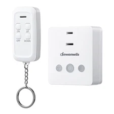 DEWENWILS 100FT Range Dimmer Switch for Lights Remote Control LED Tungsten