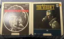Pair Of Video Discs CED The Verdict And Marathon Man