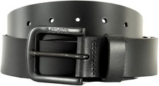 Image of Levi's Seine Metal Belt in Regular Black, 100 cm - Leather Strap