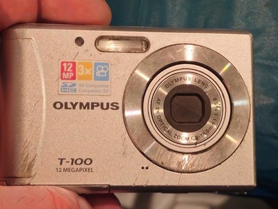 Olympus T-100 Silver 12.0MP Digital Camera